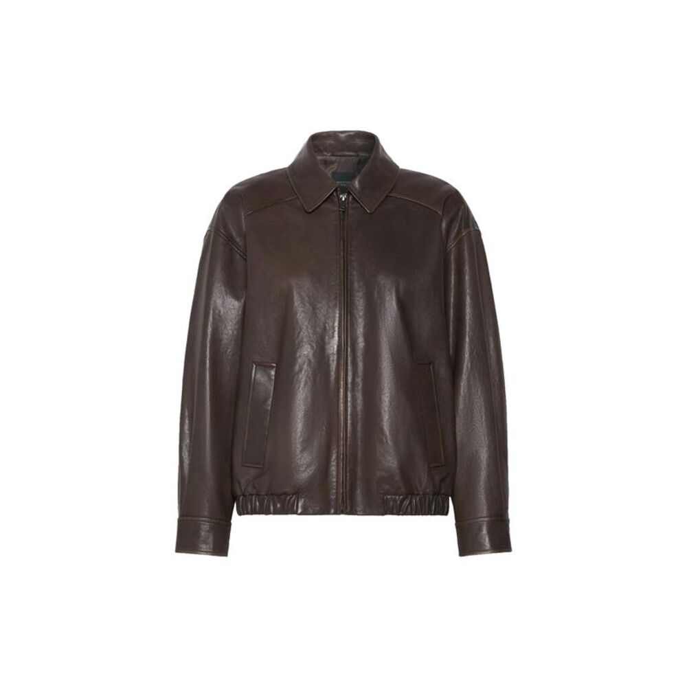 Max Mara Weekend Cose Leather Jacket Women